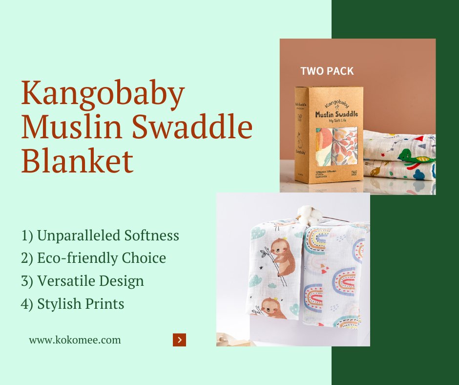 Kangobaby Twin-pack Swaddle - Koko Mee