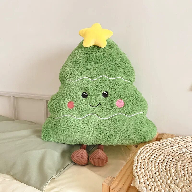 Small Green Christmas Tree Plush Toy.