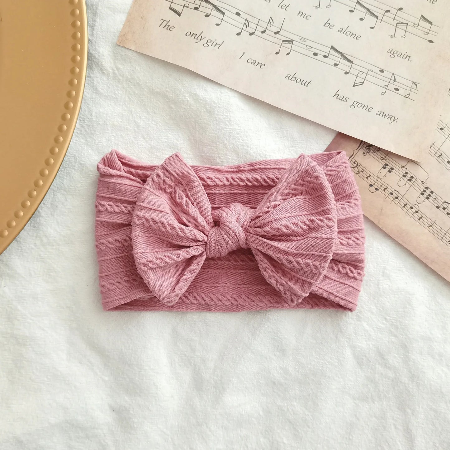 Baby Toddler Headband I Infant Hair Accessory I Bow Rose Head Band - Koko Mee