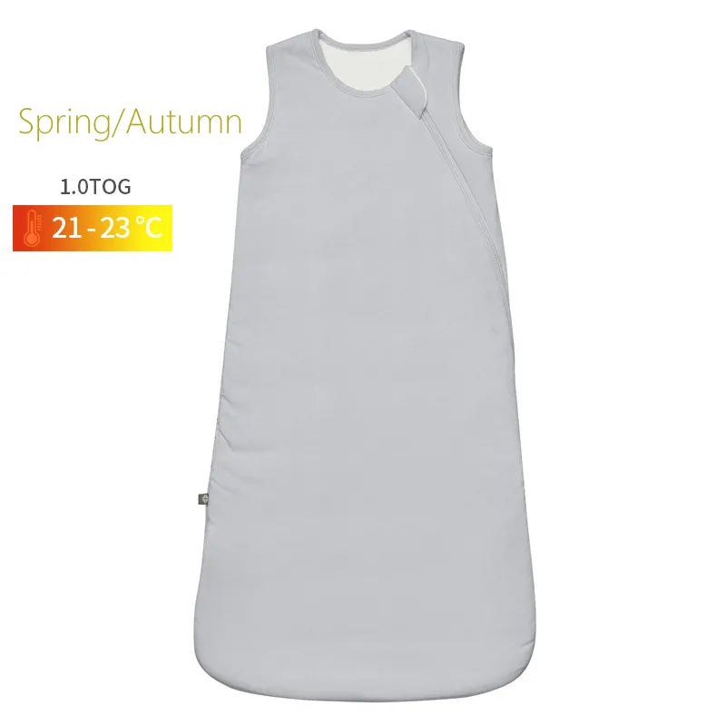 Grey Bamboo Fibre Sleeveless Sleep Sack - Koko Mee