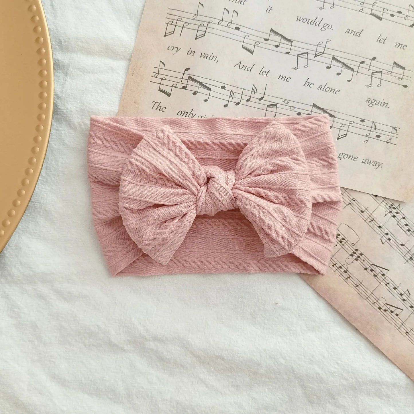 Baby Toddler Headband I Infant Hair Accessory I Bow Rose Head Band - Koko Mee