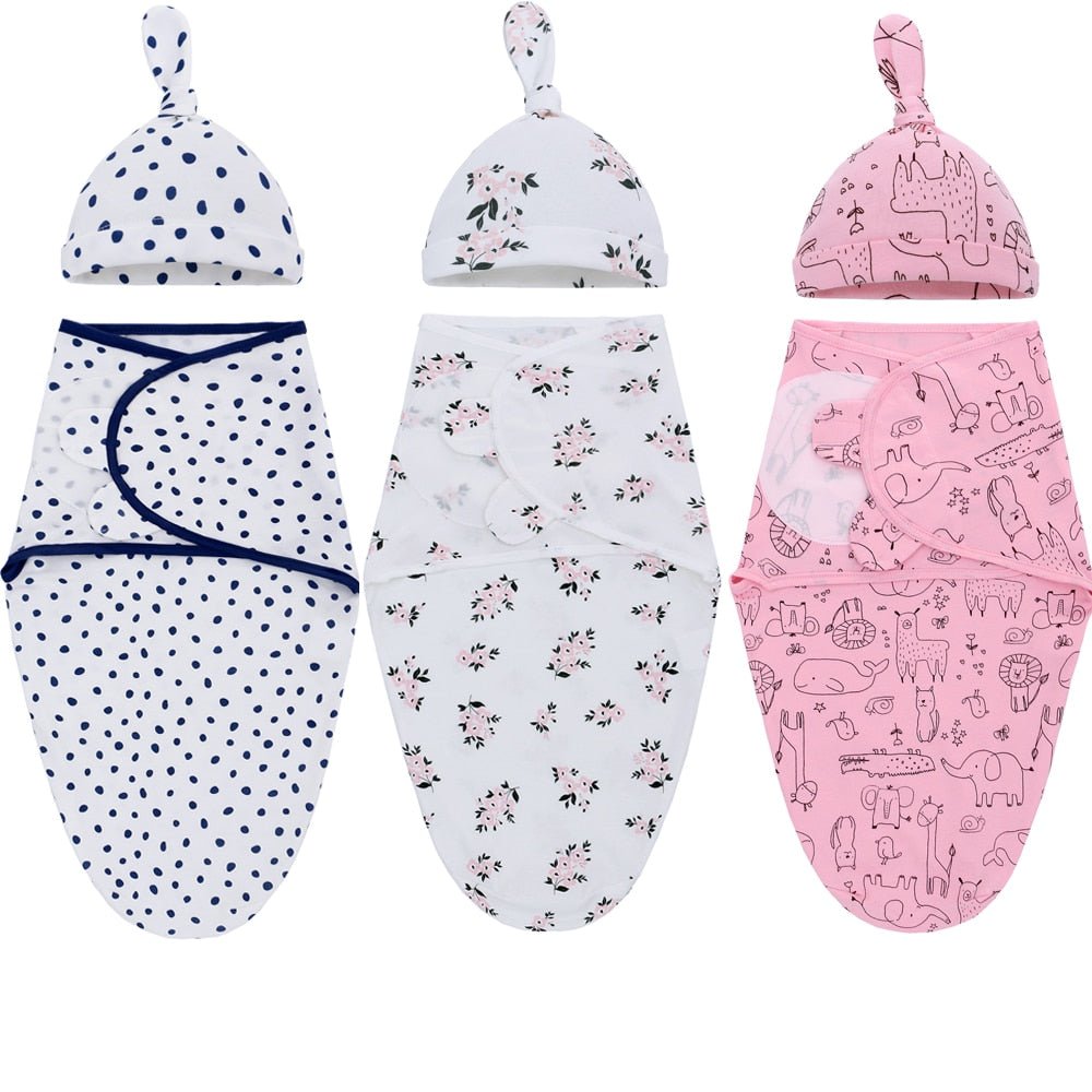 3-Pack Baby Swaddle - Koko Mee