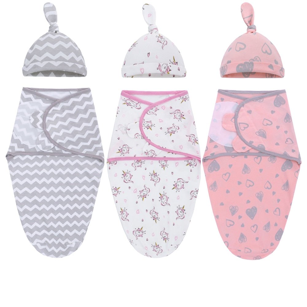 3-Pack Baby Swaddle - Koko Mee