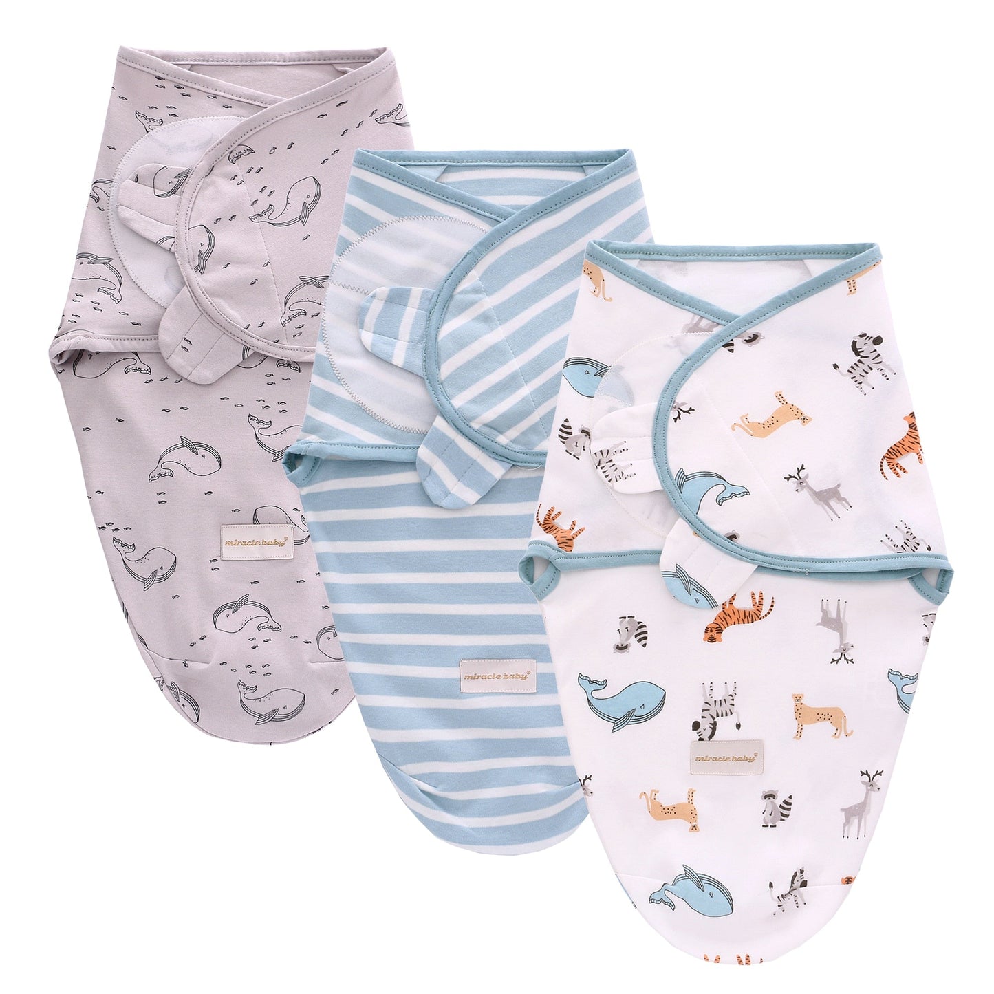 3-Pack Baby Swaddle - Koko Mee