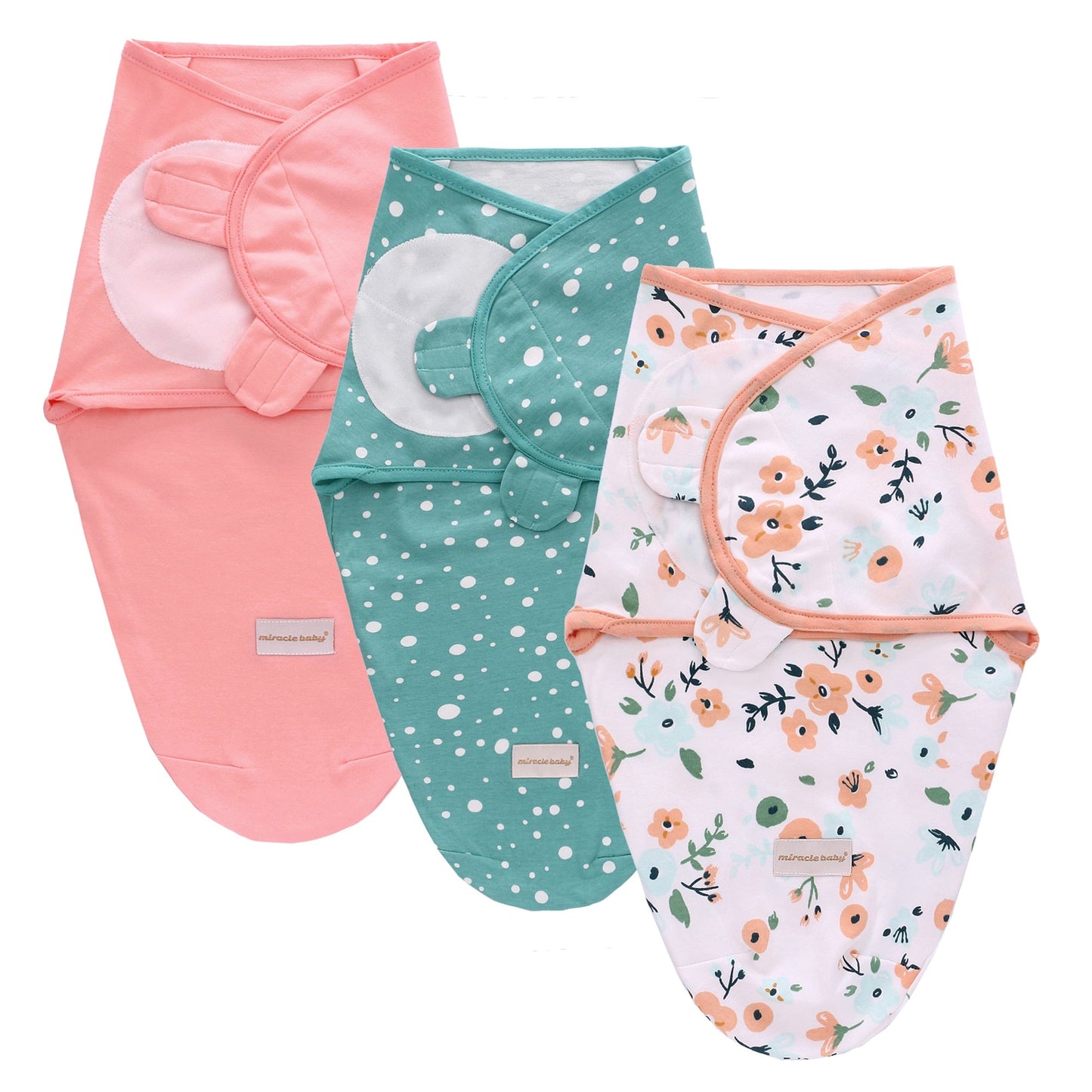 3-Pack Baby Swaddle - Koko Mee