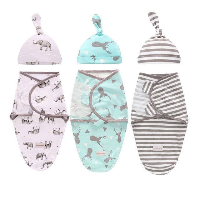 3-Pack Baby Swaddle - Koko Mee