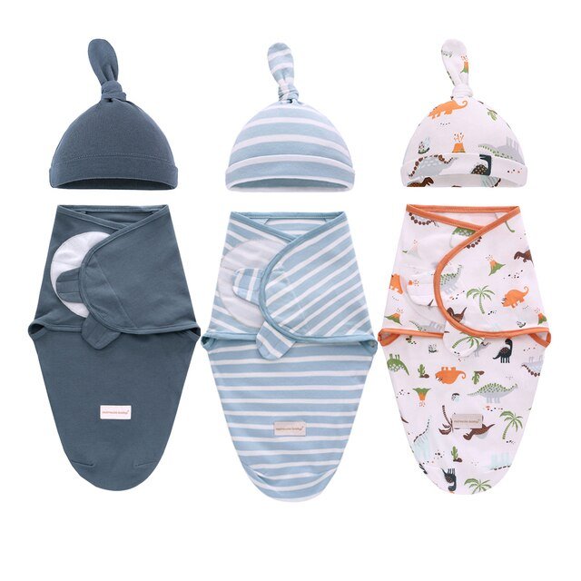 3-Pack Baby Swaddle - Koko Mee