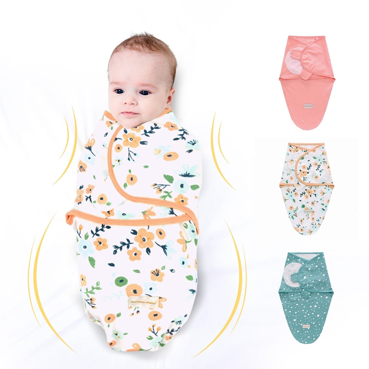 3-Pack Baby Swaddle - Koko Mee