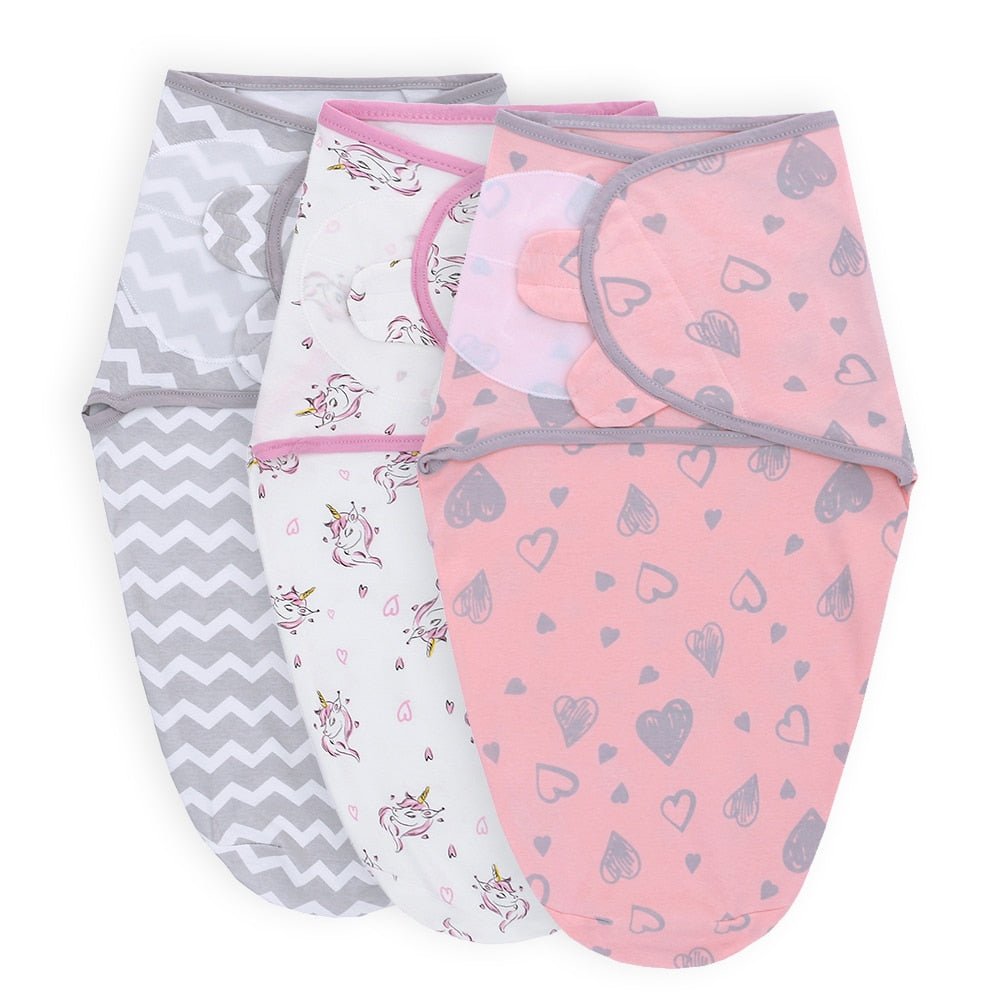 3-Pack Baby Swaddle - Koko Mee