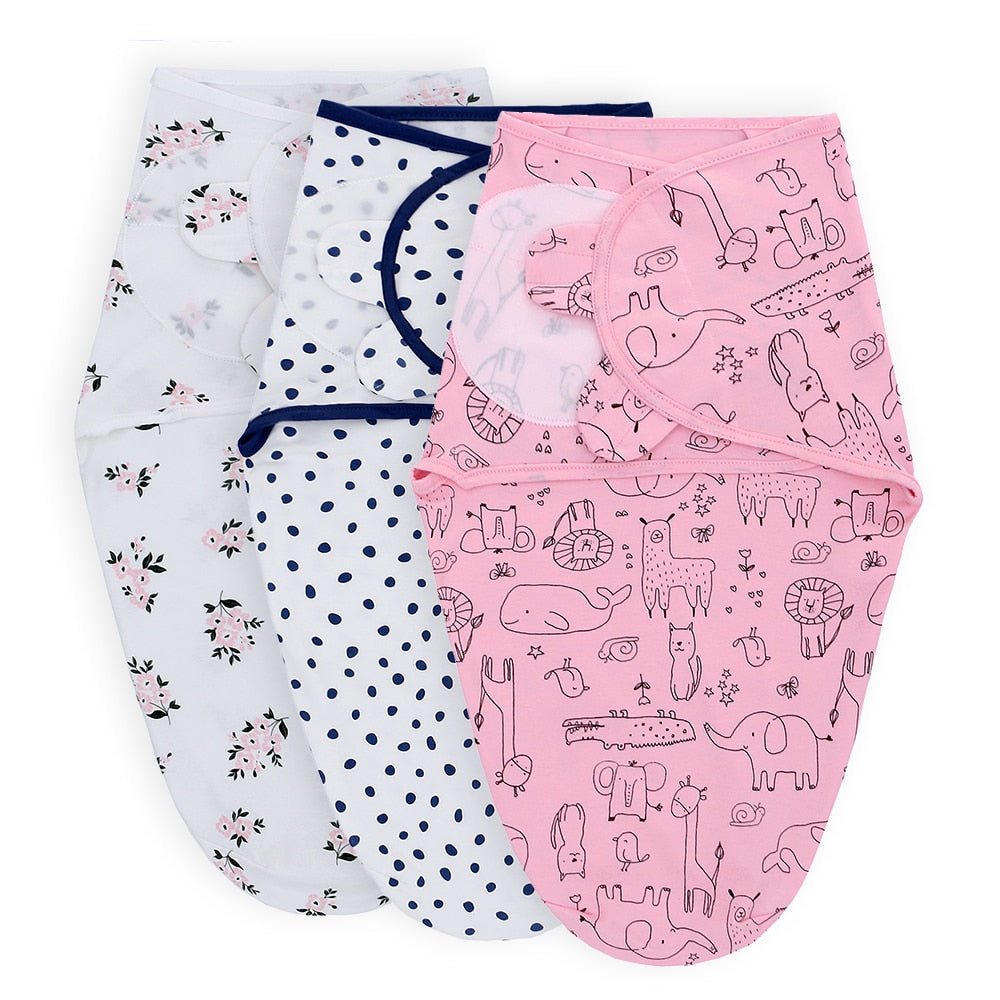 3-Pack Baby Swaddle - Koko Mee