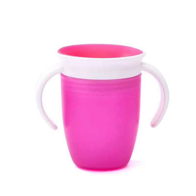 360 Degree Rotatable Baby Learning Cup I Drinking Cup with Double Handle I Leakproof Cup - Koko Mee