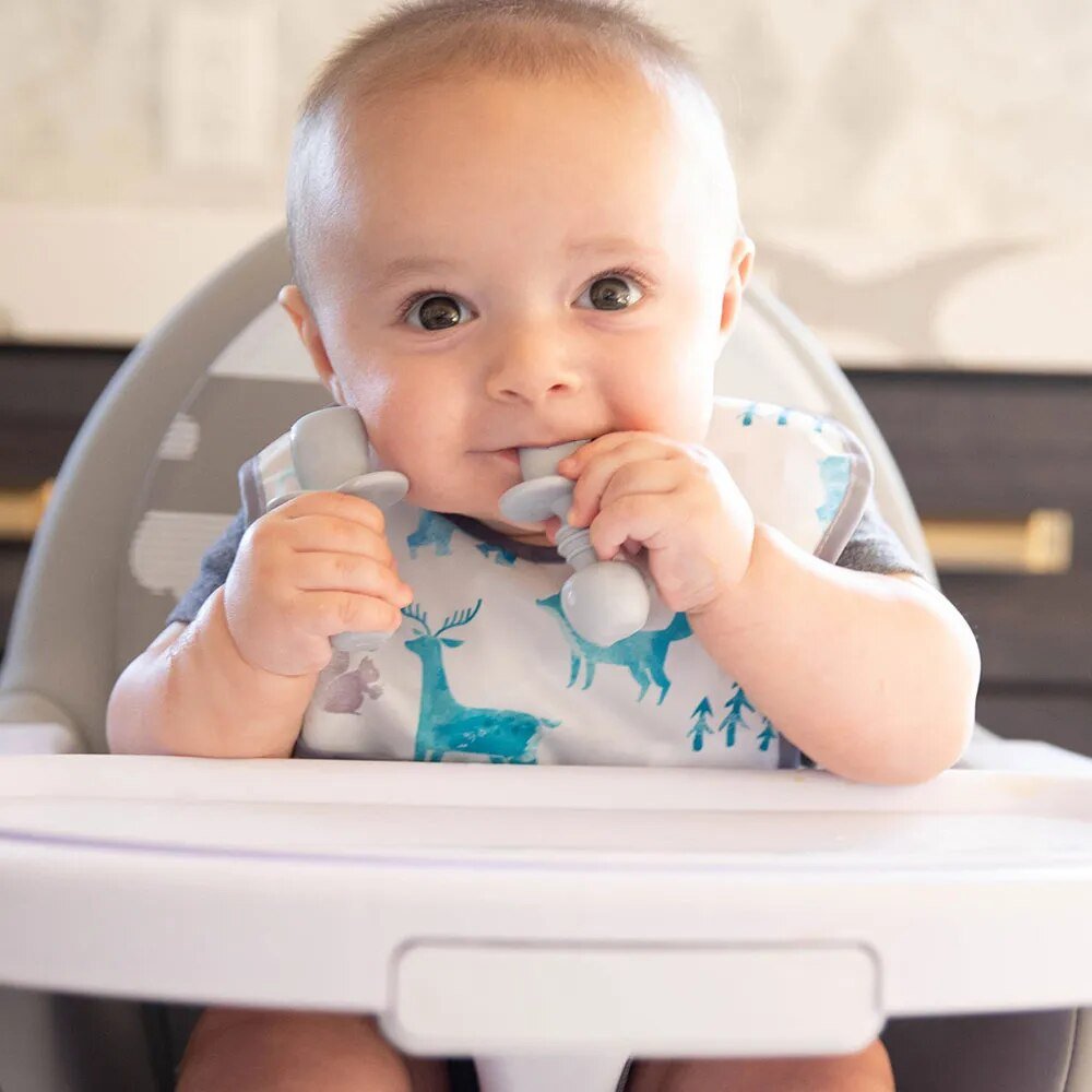 Baby Weaning Spoon and Fork Set - Koko Mee