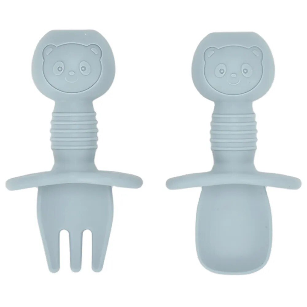 Baby Weaning Spoon and Fork Set - Koko Mee