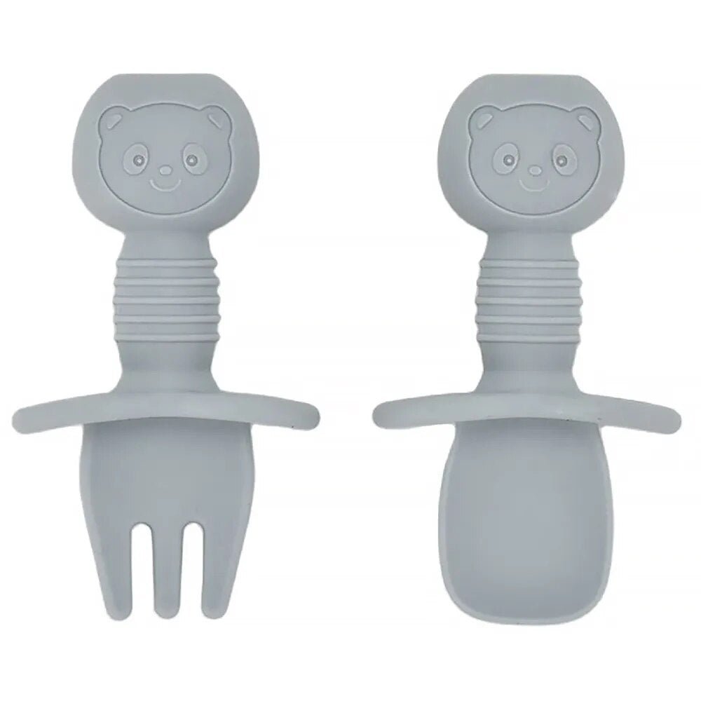 Baby Weaning Spoon and Fork Set - Koko Mee