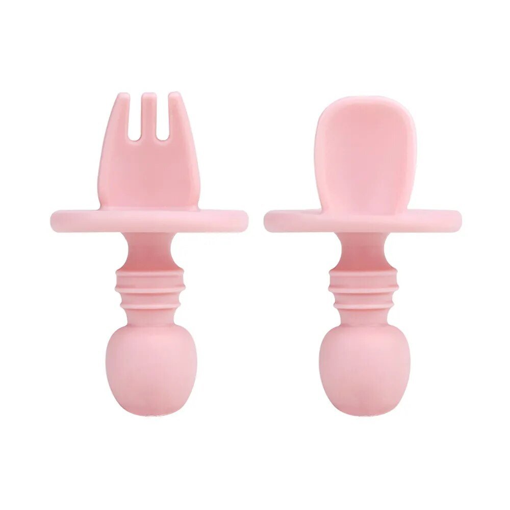 Baby Weaning Spoon and Fork Set - Koko Mee