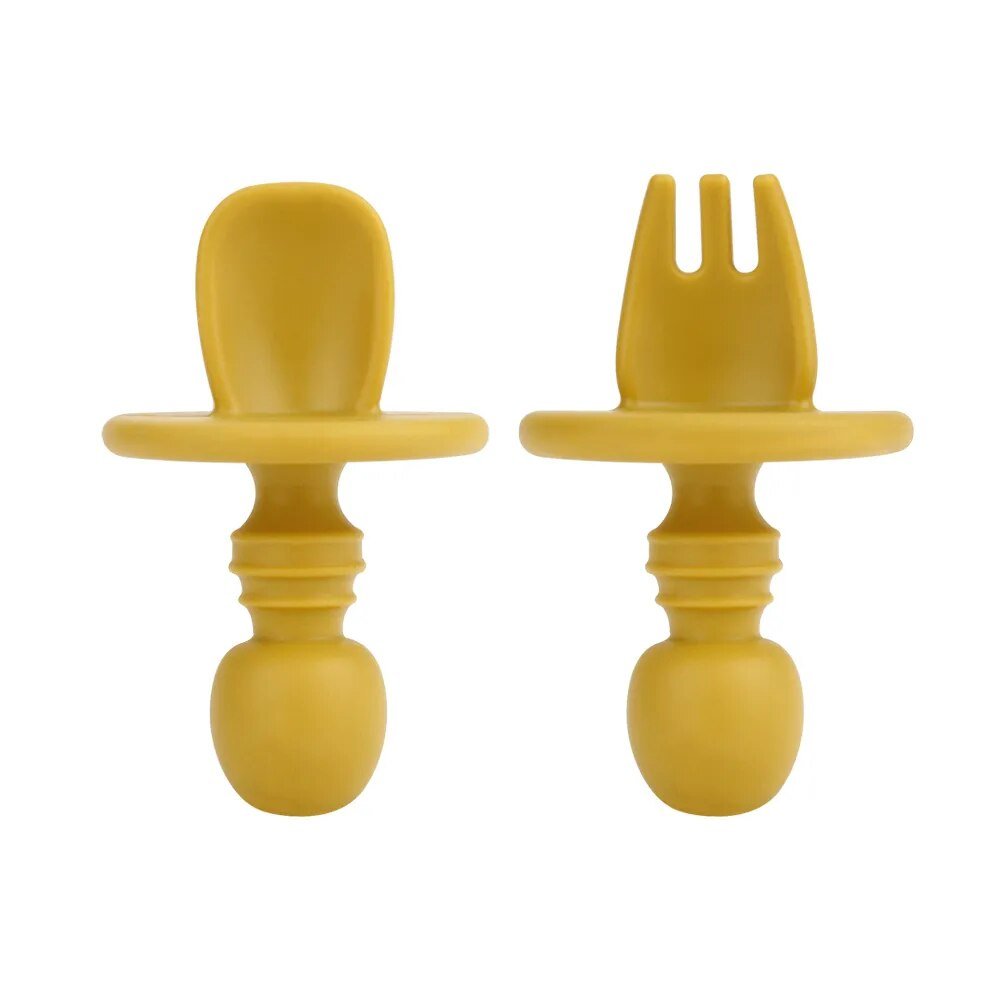 Baby Weaning Spoon and Fork Set - Koko Mee