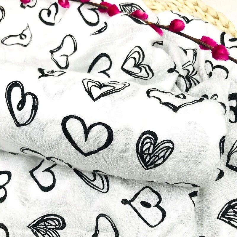 Bamboo Fiber Baby Swaddle Blanket - Koko Mee