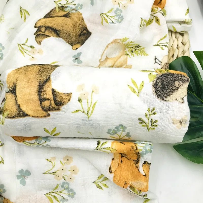 Bamboo Fiber Baby Swaddle Blanket - Koko Mee