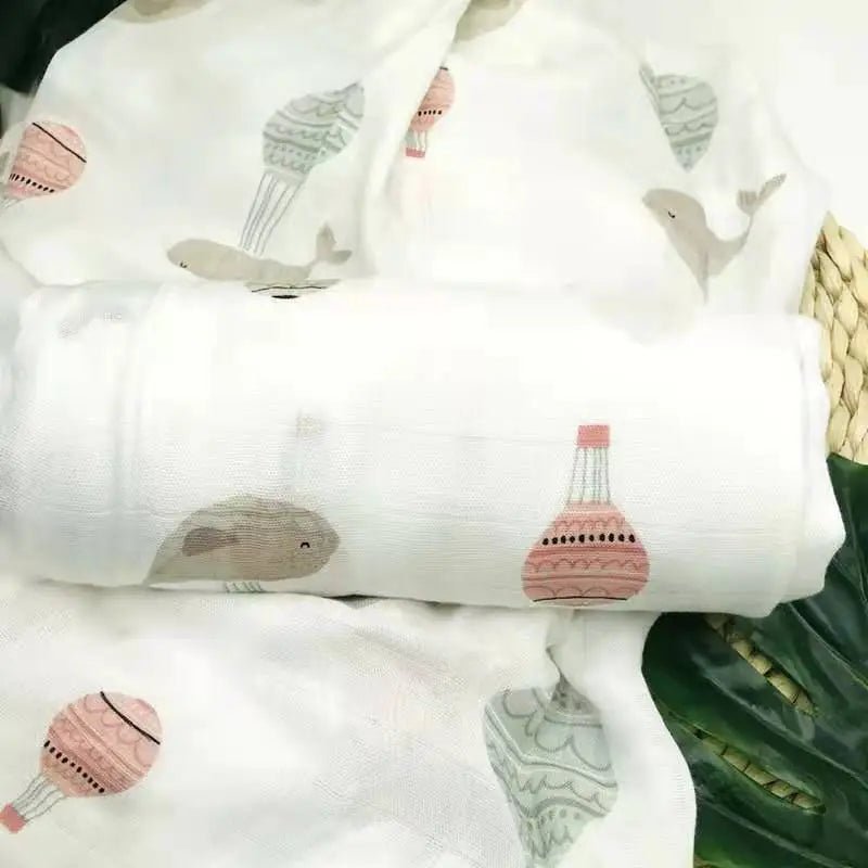 Bamboo Fiber Baby Swaddle Blanket - Koko Mee