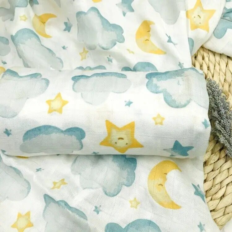 Bamboo Fiber Baby Swaddle Blanket - Koko Mee