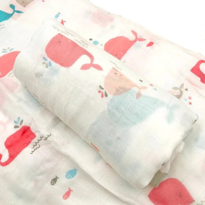 Bamboo Fiber Baby Swaddle Blanket - Koko Mee