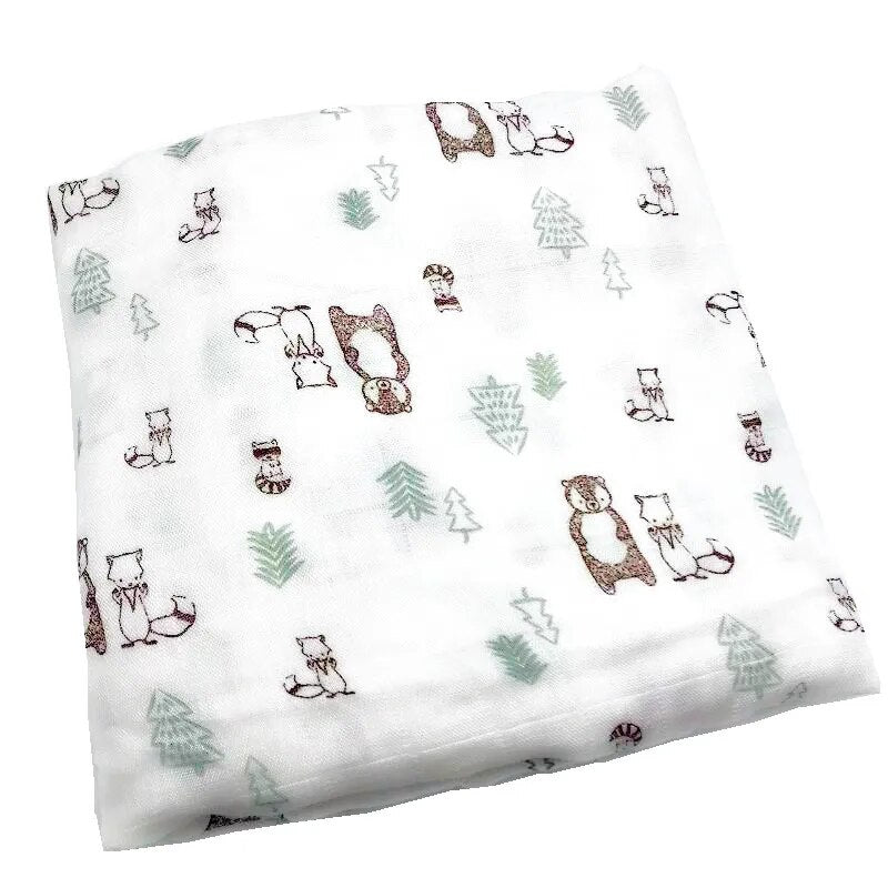 Bamboo Fiber Baby Swaddle Blanket - Koko Mee