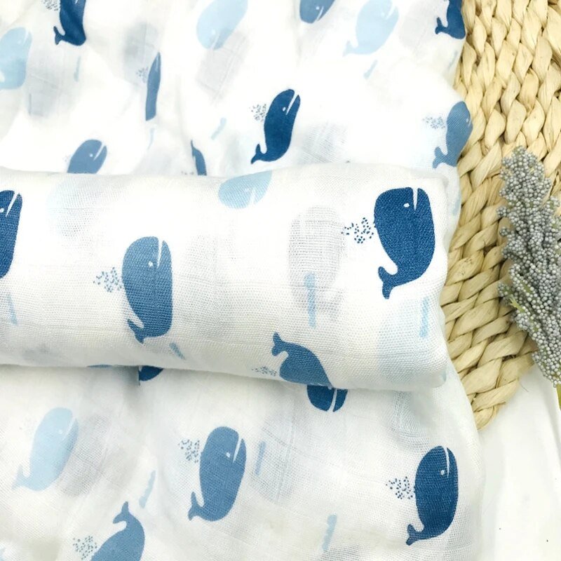 Bamboo Fiber Baby Swaddle Blanket - Koko Mee