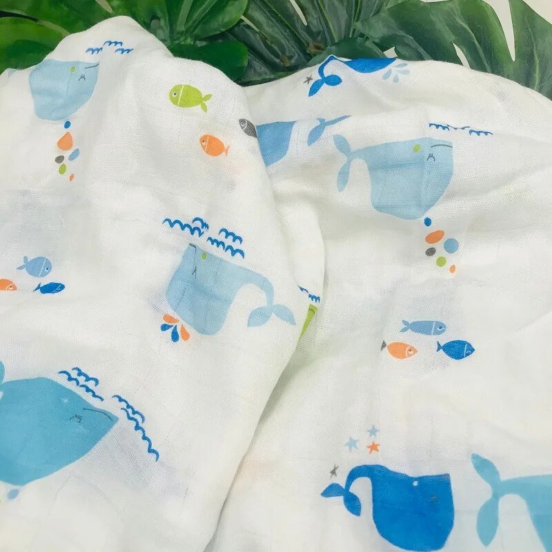 Bamboo Fiber Baby Swaddle Blanket - Koko Mee