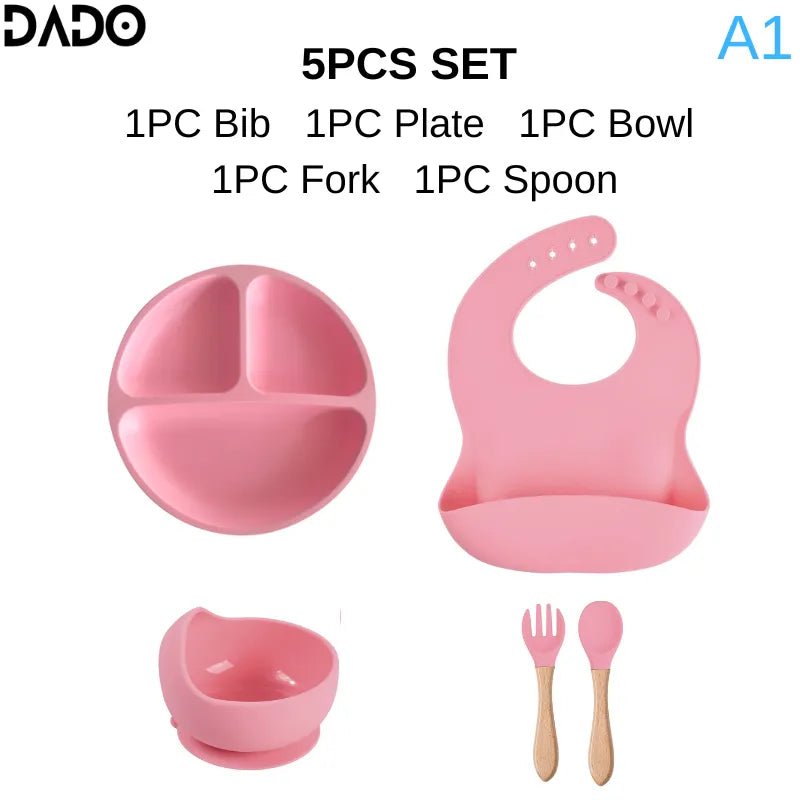 Dado Silicone Infant Toddler Feeding Sets - Koko Mee