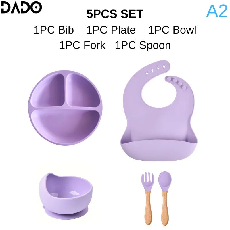 Dado Silicone Infant Toddler Feeding Sets - Koko Mee