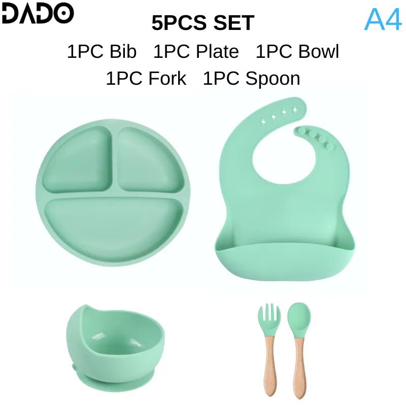 Dado Silicone Infant Toddler Feeding Sets - Koko Mee