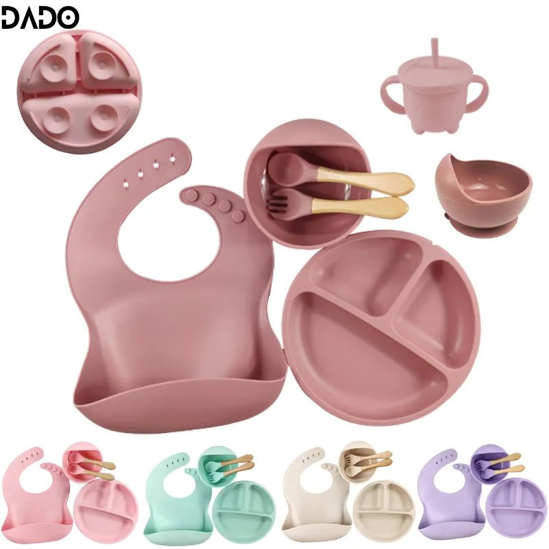 Dado Silicone Infant Toddler Feeding Sets - Koko Mee