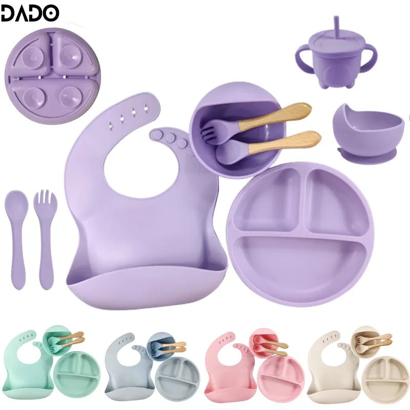 Dado Silicone Infant Toddler Feeding Sets - Koko Mee