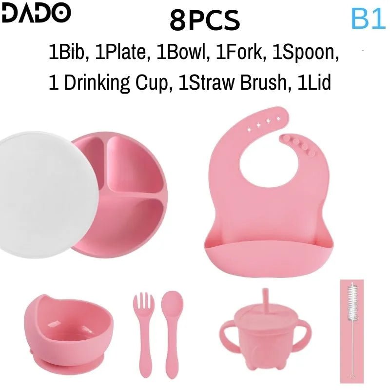 Dado Silicone Infant Toddler Feeding Sets - Koko Mee