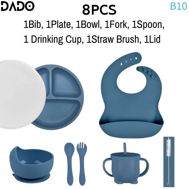 Dado Silicone Infant Toddler Feeding Sets - Koko Mee