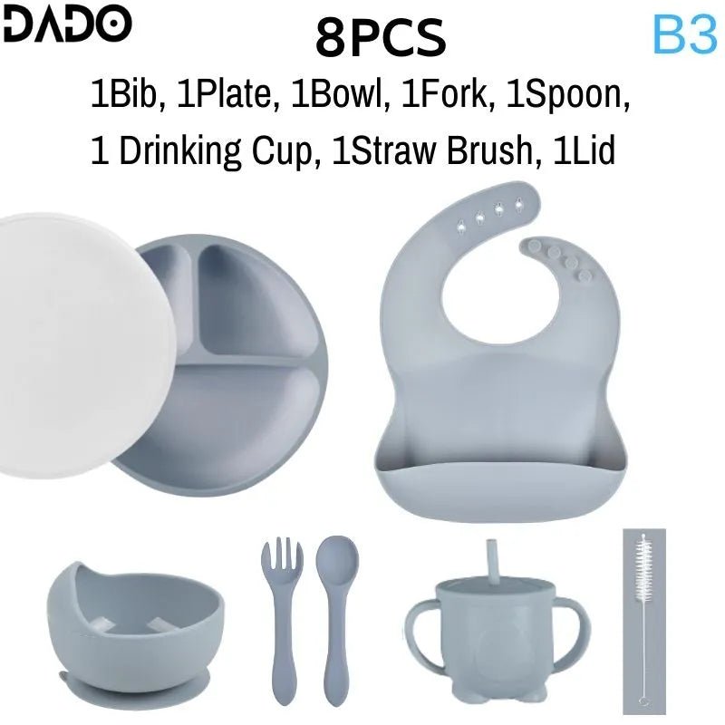 Dado Silicone Infant Toddler Feeding Sets - Koko Mee