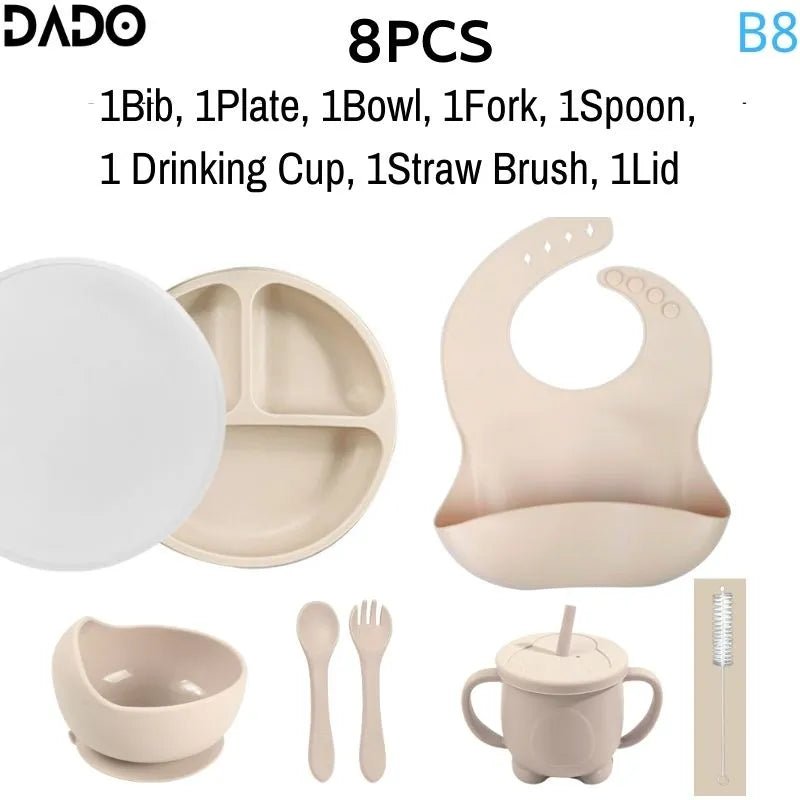 Dado Silicone Infant Toddler Feeding Sets - Koko Mee