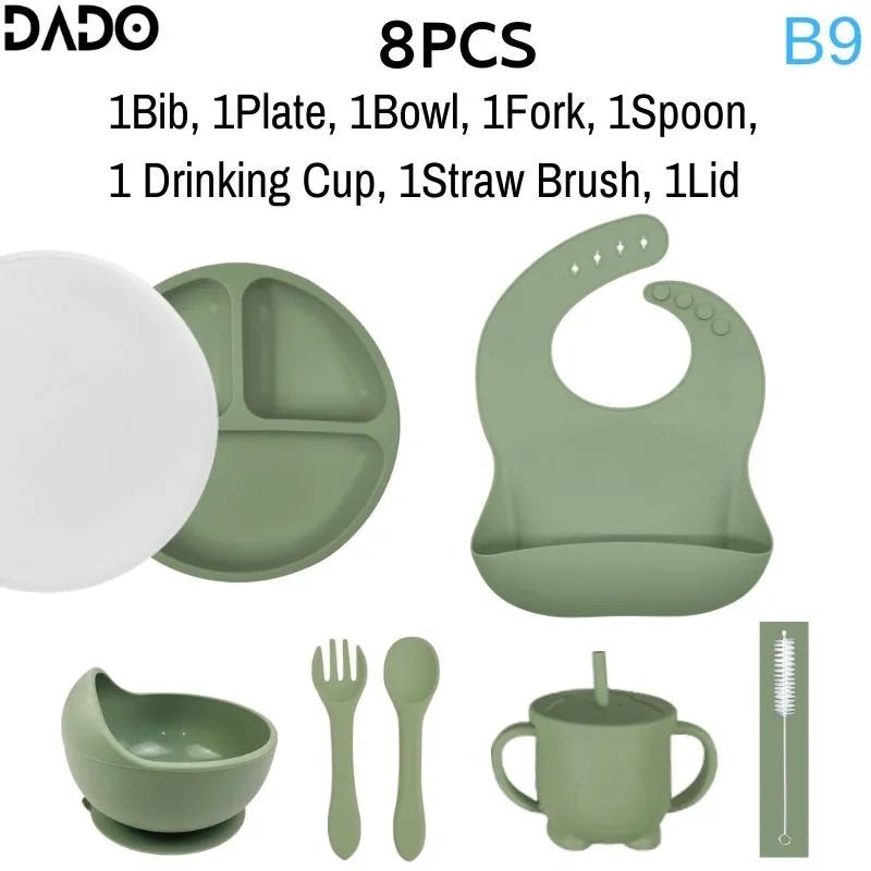 Dado Silicone Infant Toddler Feeding Sets - Koko Mee