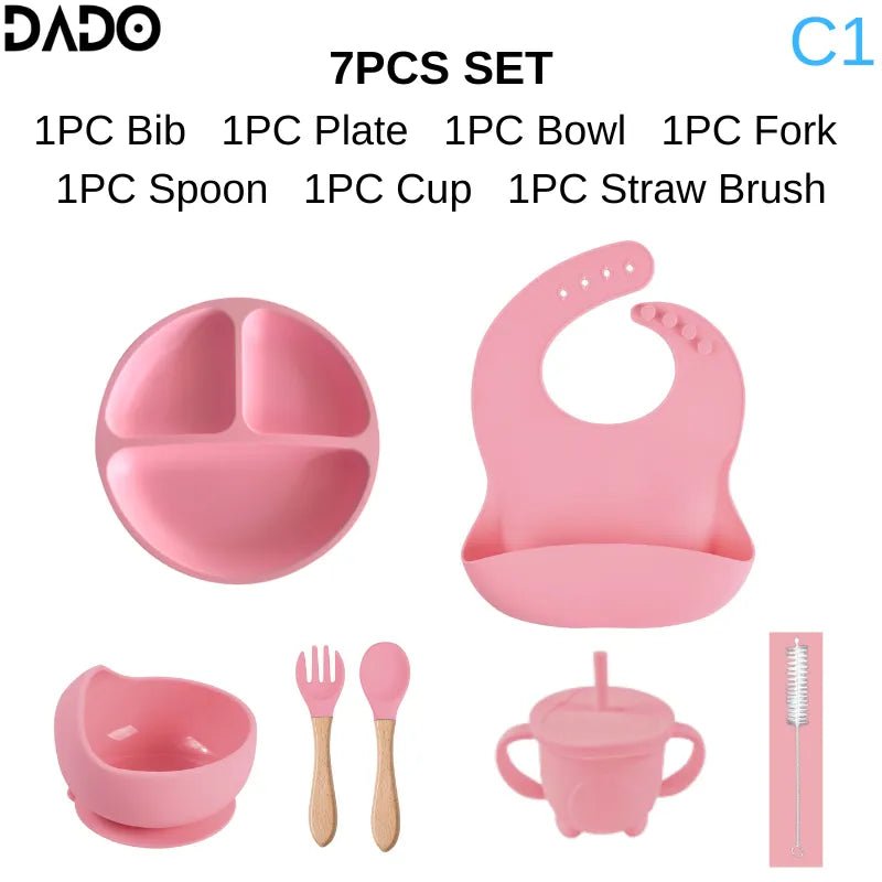 Dado Silicone Infant Toddler Feeding Sets - Koko Mee