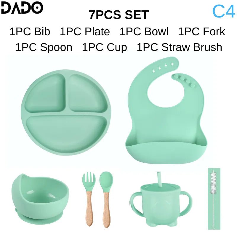 Dado Silicone Infant Toddler Feeding Sets - Koko Mee