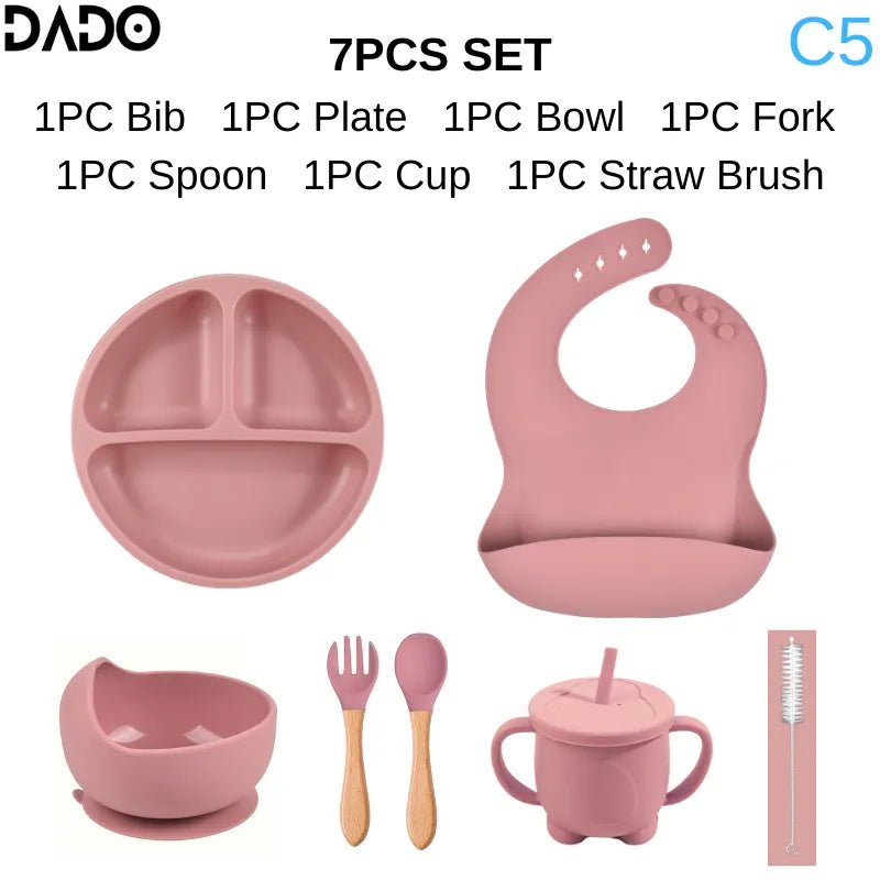 Dado Silicone Infant Toddler Feeding Sets - Koko Mee