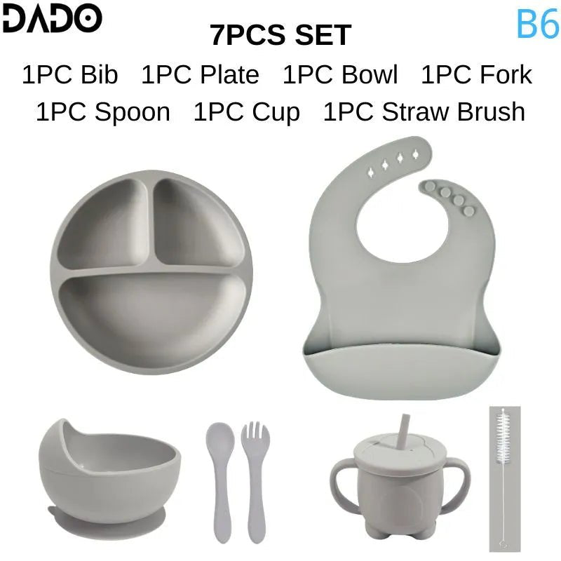 Dado Silicone Infant Toddler Feeding Sets - Koko Mee