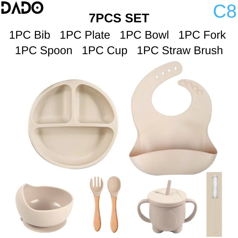 Dado Silicone Infant Toddler Feeding Sets - Koko Mee