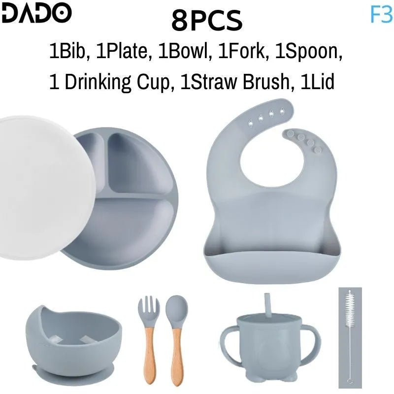 Dado Silicone Infant Toddler Feeding Sets - Koko Mee