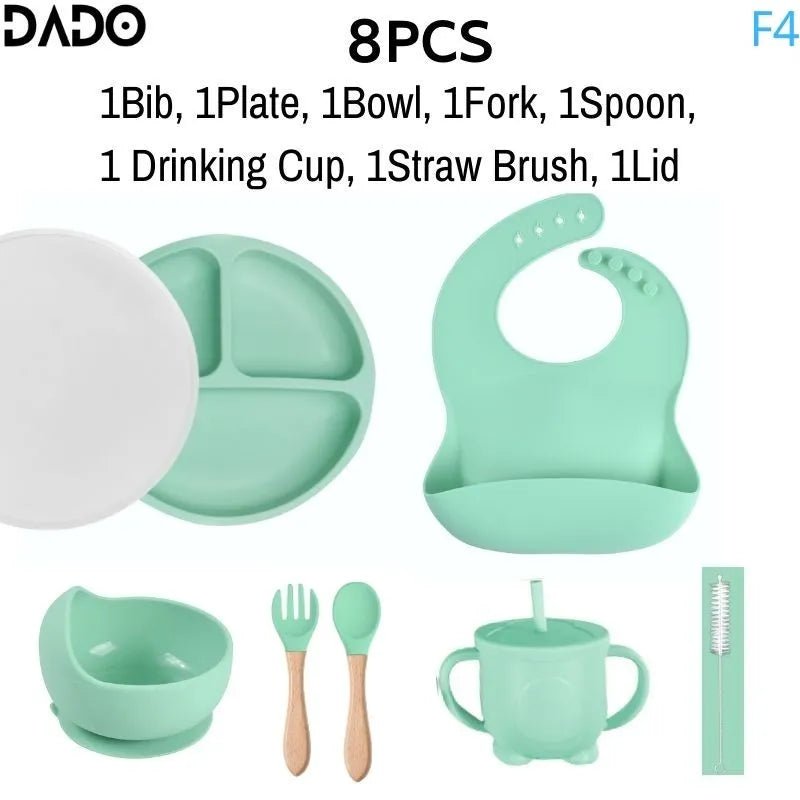 Dado Silicone Infant Toddler Feeding Sets - Koko Mee