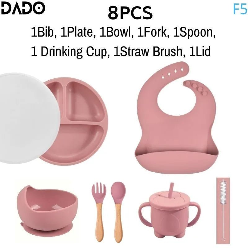 Dado Silicone Infant Toddler Feeding Sets - Koko Mee