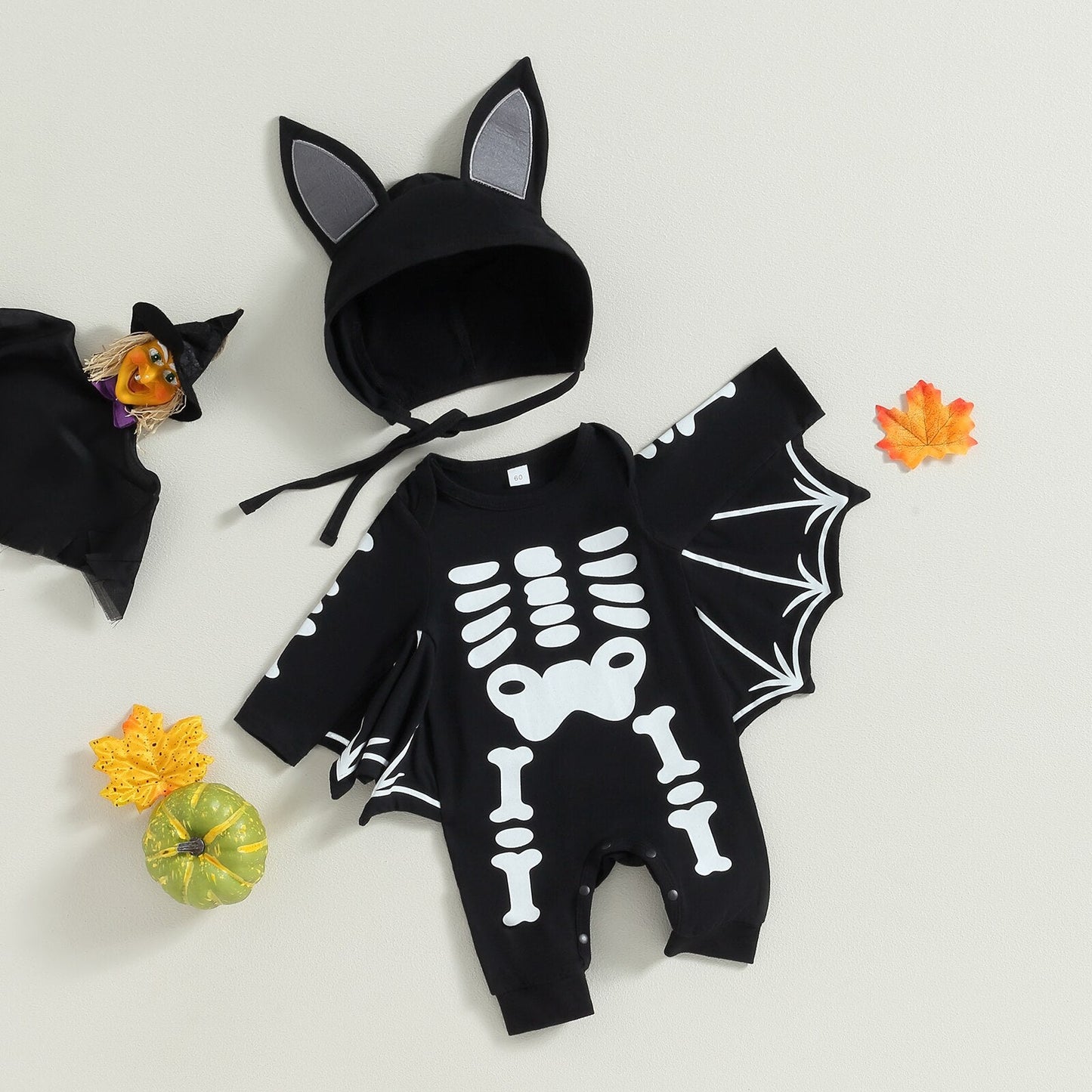 Halloween Baby Bat Jumpsuit - Koko Mee