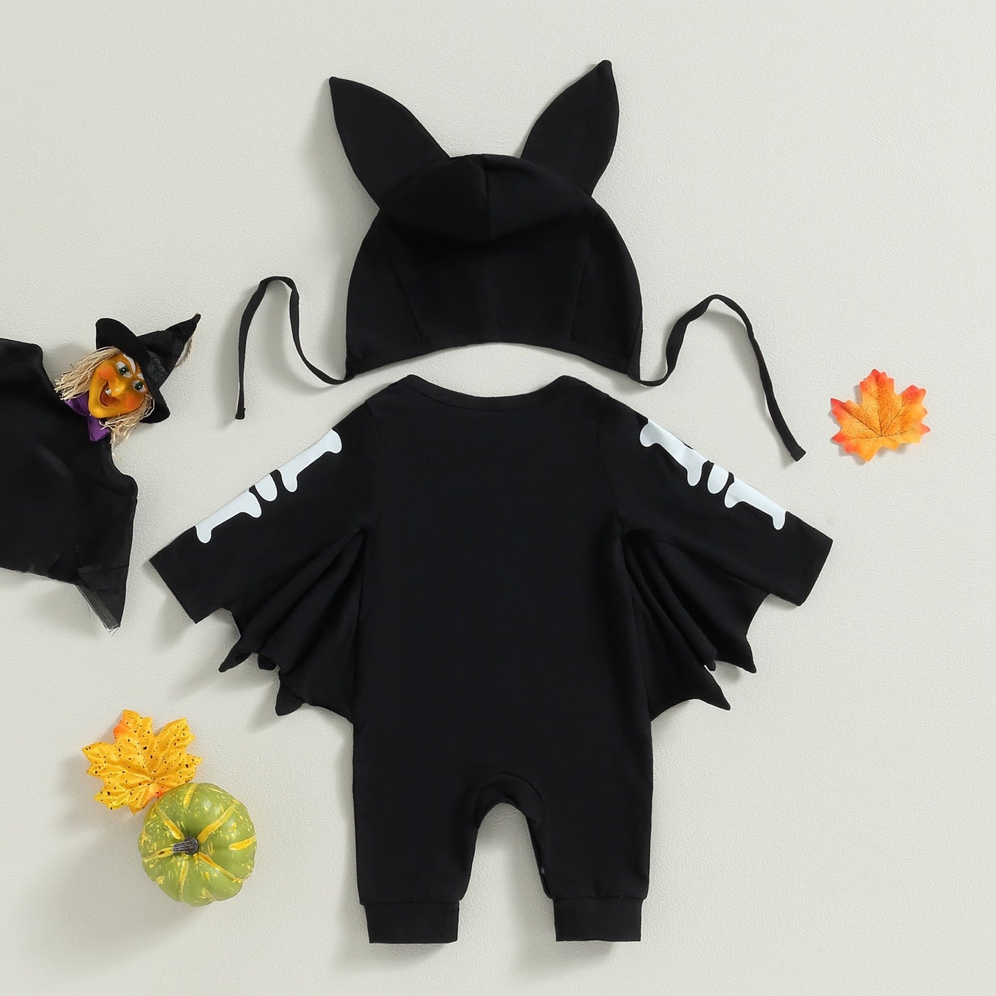 Halloween Baby Bat Jumpsuit - Koko Mee