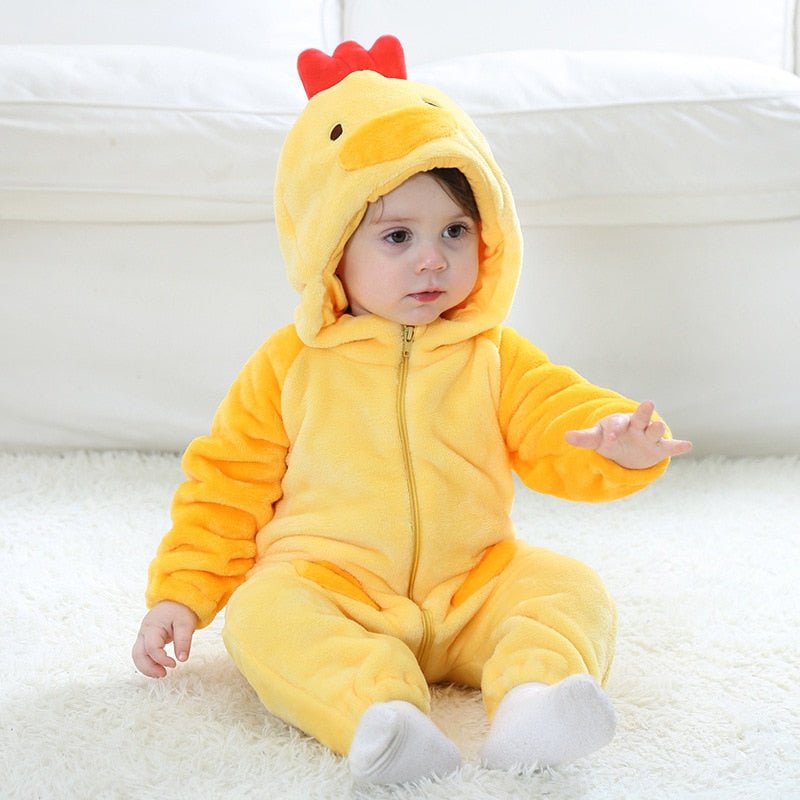 Infant Toddler Animal Costumes I Rabbit Dog Lion Tiger Dinosaur Onesies I Halloween I Romper - Koko Mee