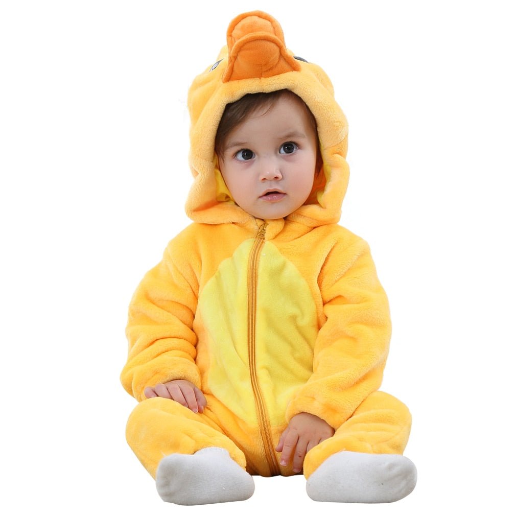 Infant Toddler Animal Costumes I Rabbit Dog Lion Tiger Dinosaur Onesies I Halloween I Romper - Koko Mee